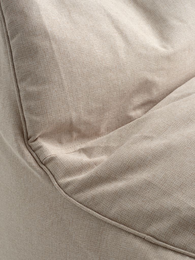 BANDHOLM Beanbag stolica BANDHOLM 75x100x90 bež tkanina
