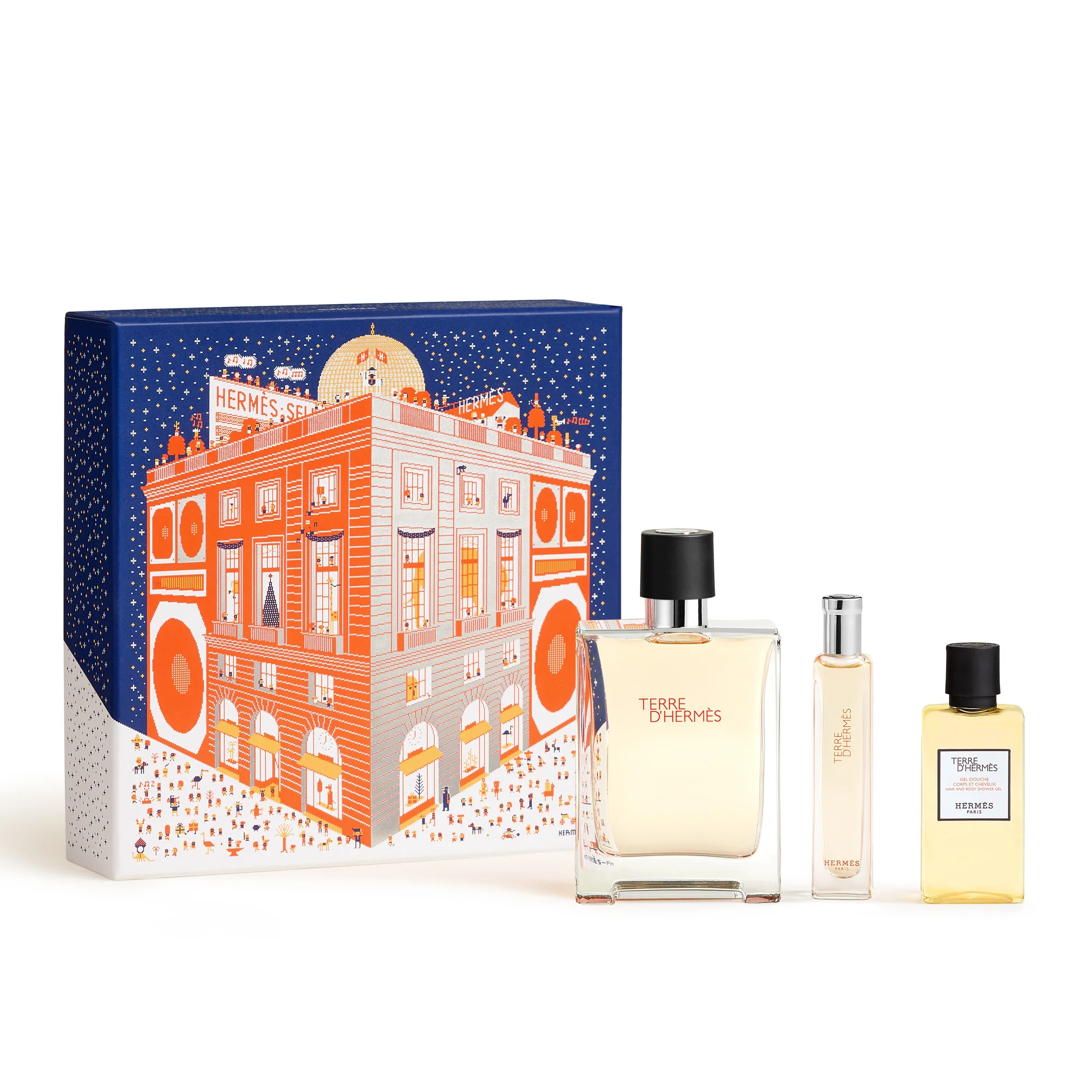 Terre d'Hermès Cofanetto Terre d’Hermès, Eau de Toilette - Cofanetto Profumo Uomo, Eau de Toilette, Bagno e Doccia