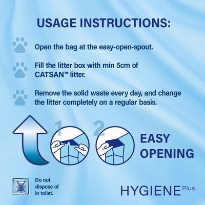 Żwirek dla kota Catsan Hygiene Plus