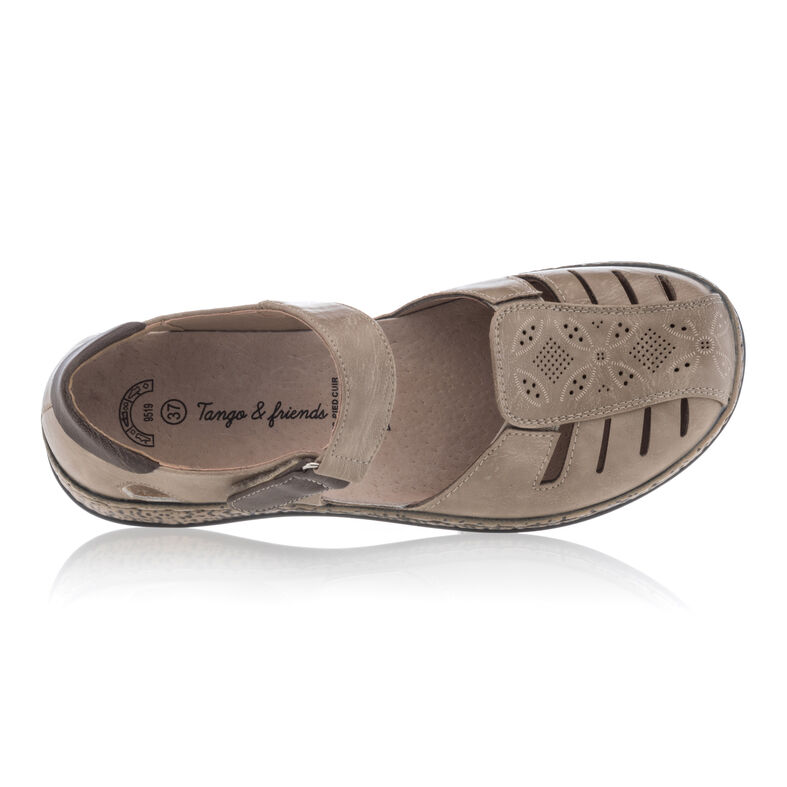 Beige Ballerinas / Mary Janes für Damen