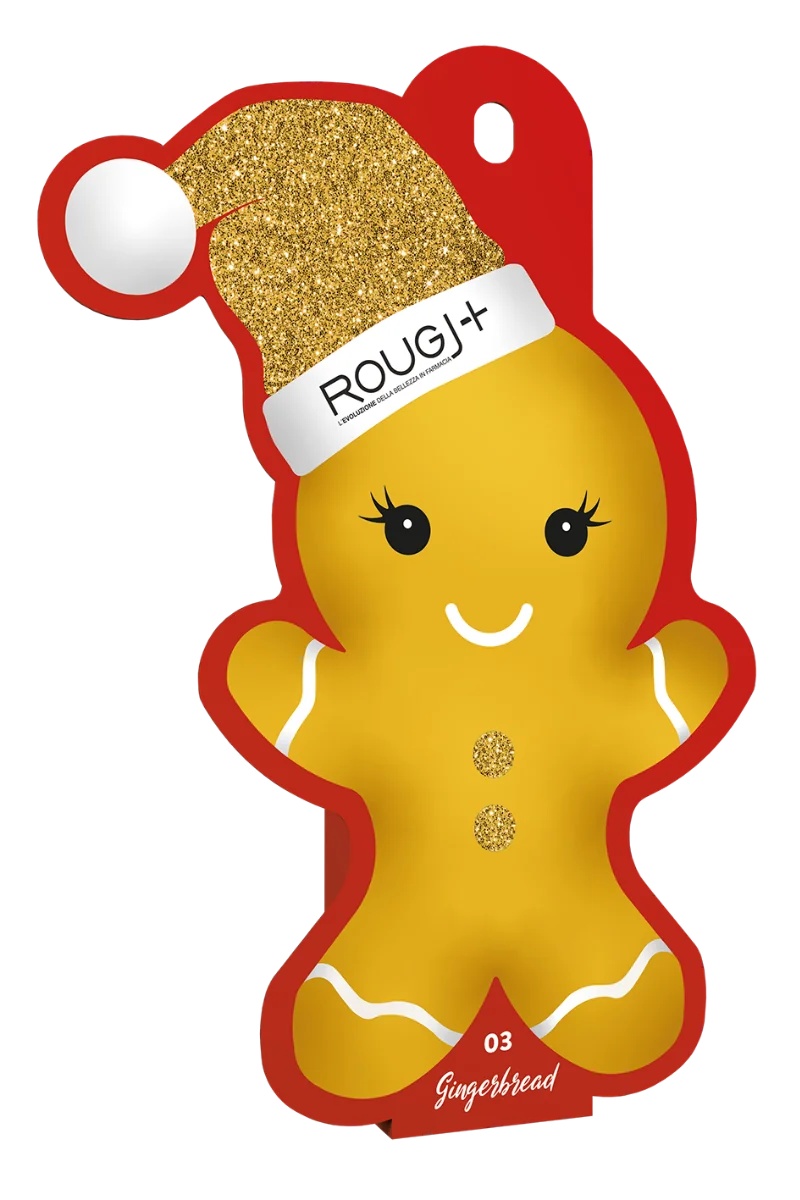 ROUGJ Ginger Bread make-up set – zwart oogpotlood + Eva mascara + puntenslijper