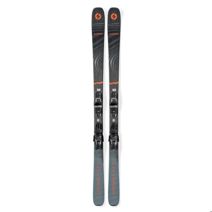Conjunto de esqui Blizzard Anomaly 84 R + fixações de demonstração Tpc 10, cinza, masculino