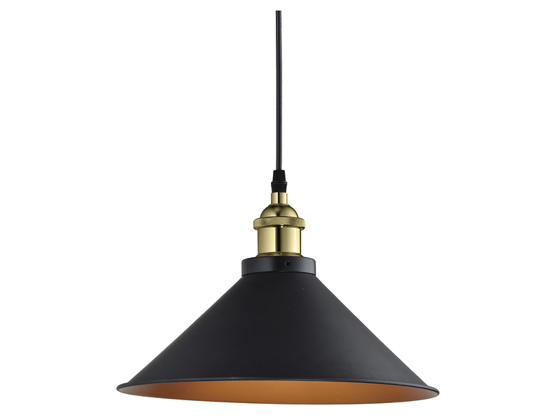 Lampa wisząca Mani metalowa czarna