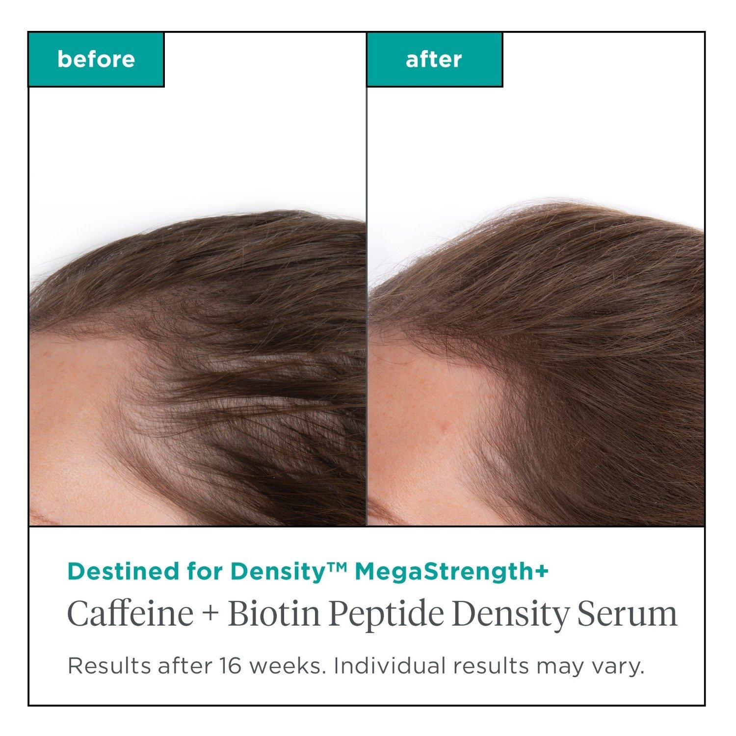 Briogeo matu serums Destined For Density™ MegaStrength+ kofeīns + biotīns peptīdu blīvuma serums - 45 ml