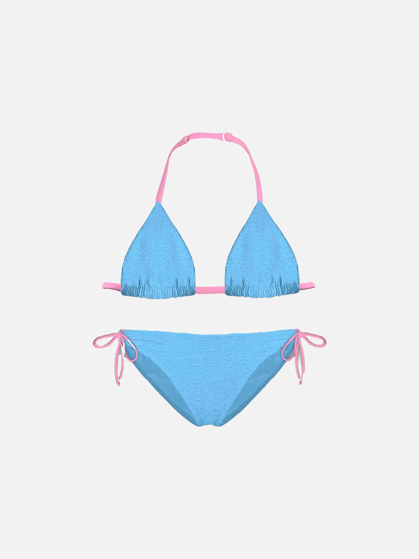 Bikini celeste da bambina