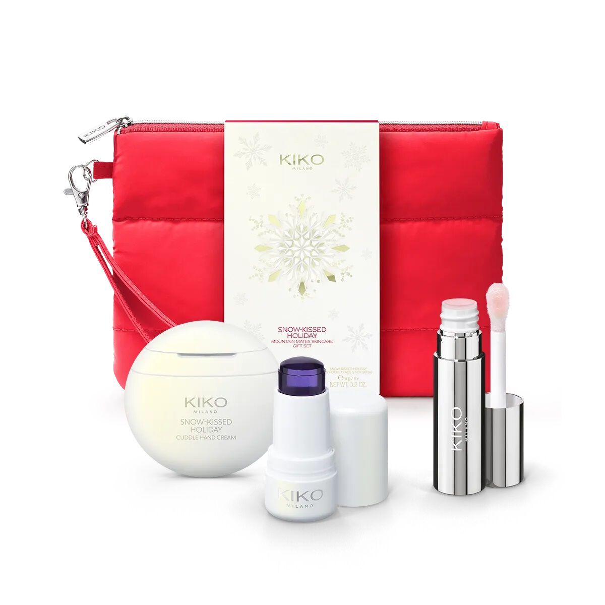 Kiko Milano Snow-Kissed Holiday Mountain Mates hudvårdsset