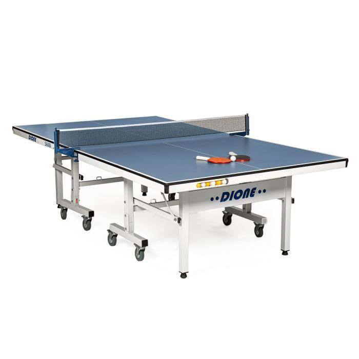 Dione S600i Indoor Ping Pong Table - Table Tennis - 95KG - Blue - 274 x 152 x 76 cm