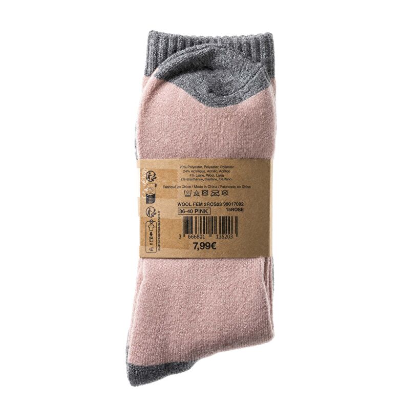 Chaussettes et collants Femme Rose