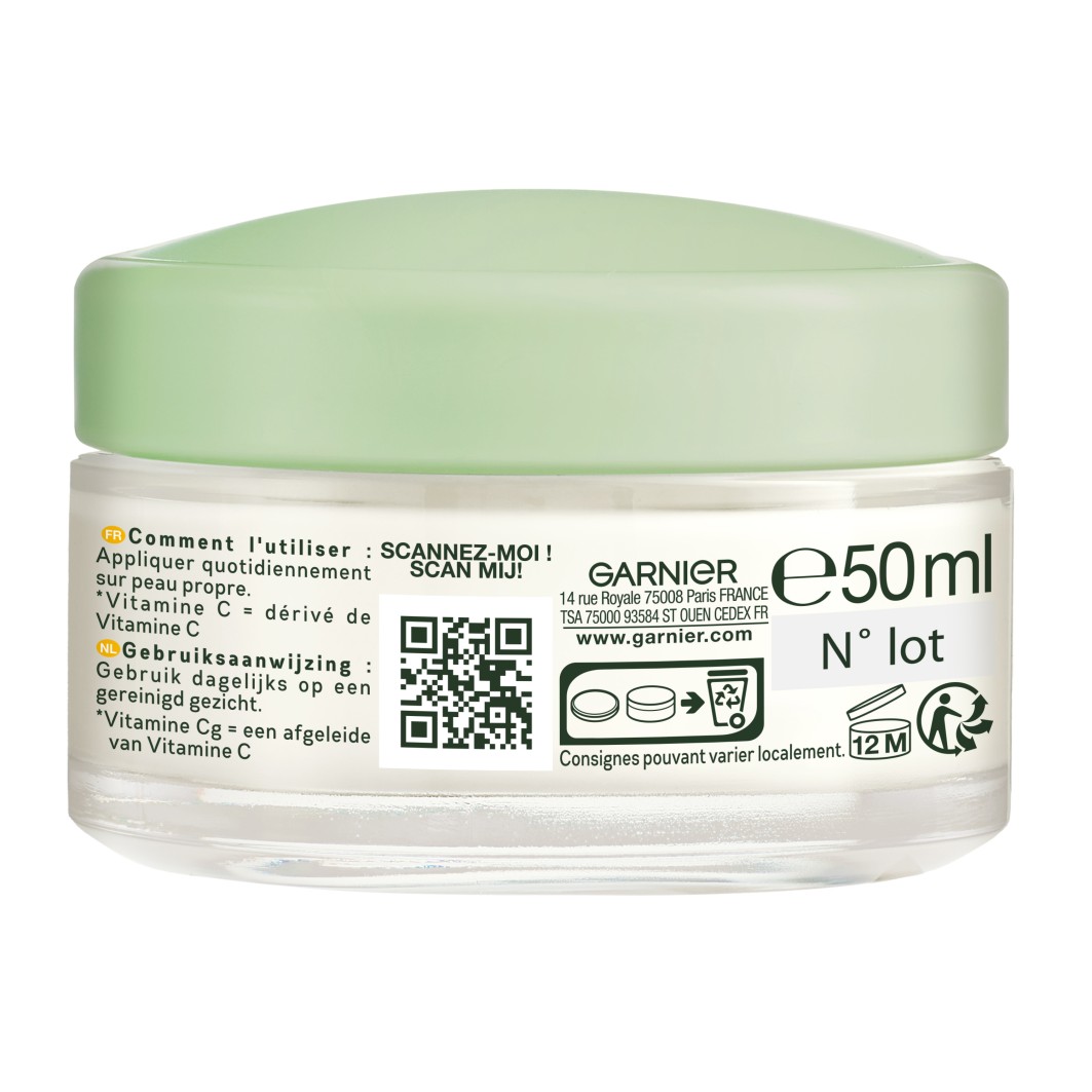 Crème de jour Garnier à la vitamine C* - 50 ml