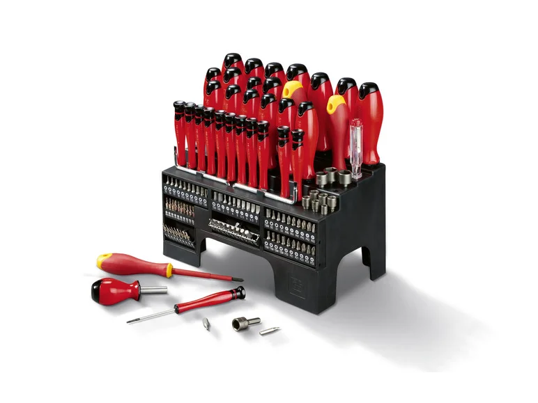 Șurubelniță PARKSIDE® Zestaw cu biți XXL