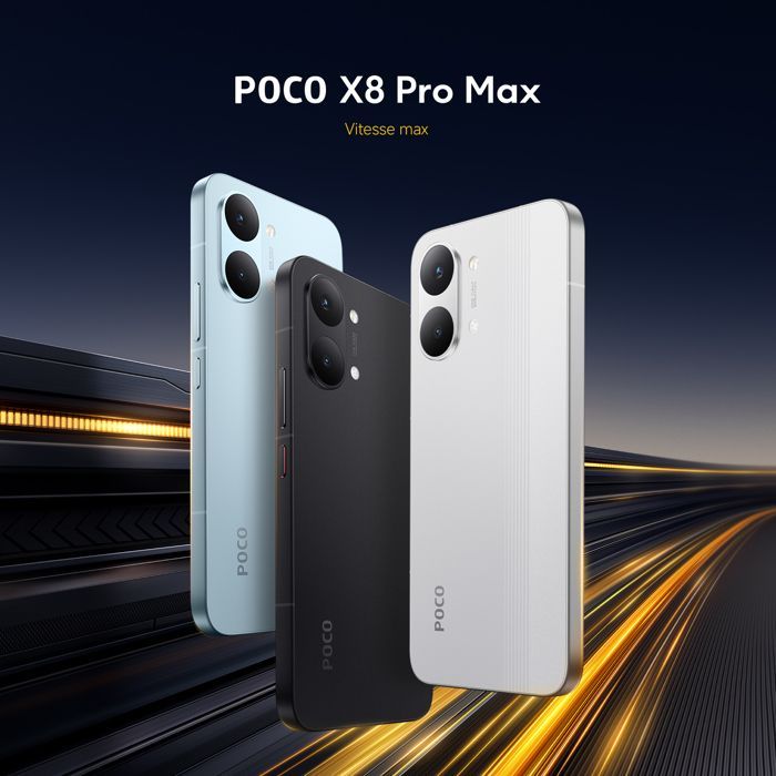 POCO X8 Pro Max 12+512 Nero Processore Dimensity 9500s