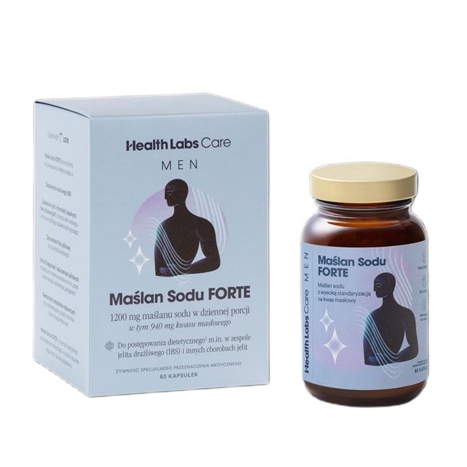 Health Labs Care Natriumbutyraatti Forte miehille