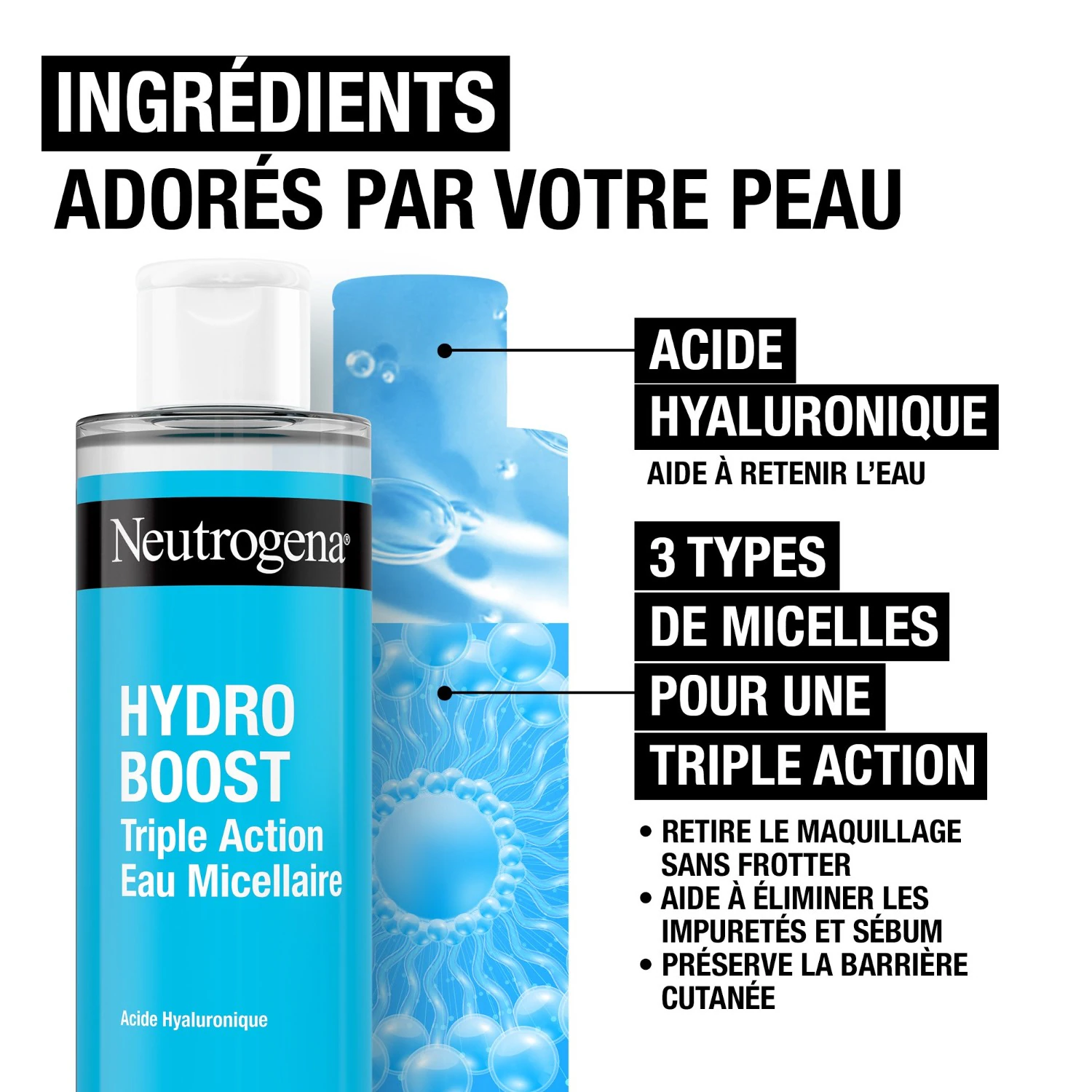 Neutrogena Eau Micellaire Triple Action Hydro Boost
