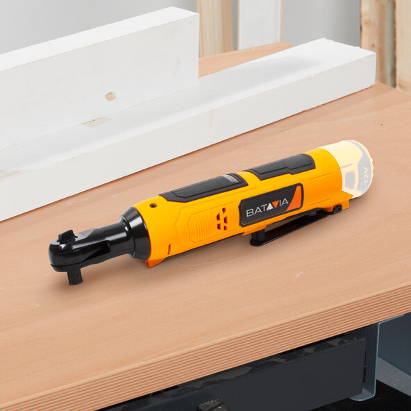 Chave de catraca alimentada por bateria de 12V