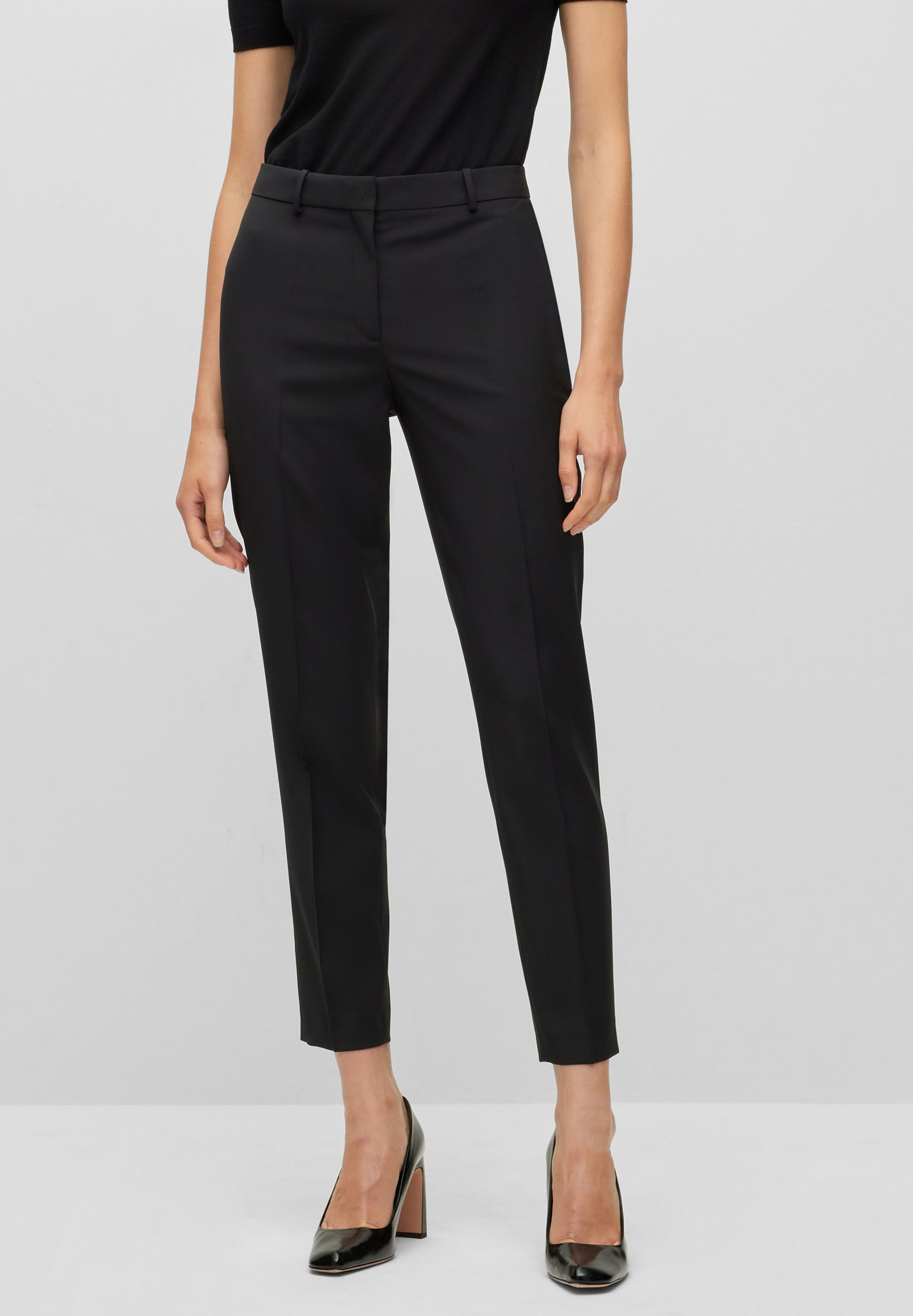 BOSS TILUNAH - Kalhoty - black