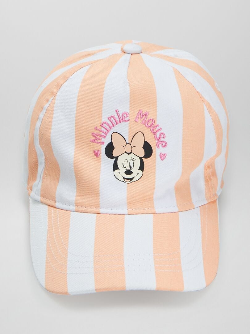 Minnie Mouse gestreepte hoed - WIT
