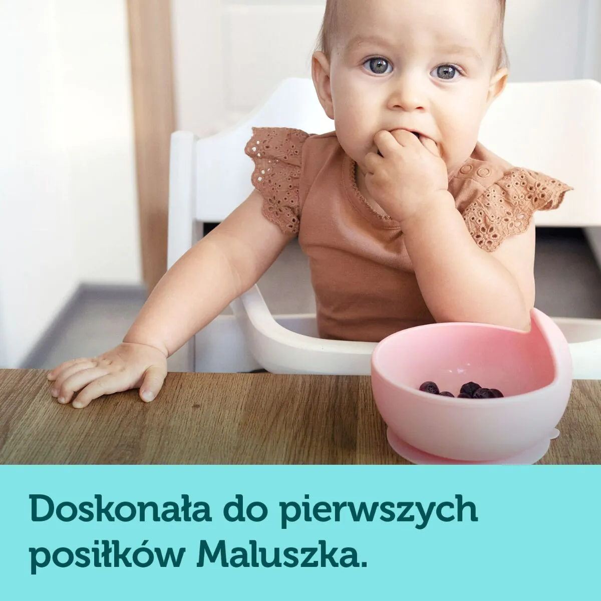 Canpol Babies Miseczka Silikonowa z Przyssawką Różowa