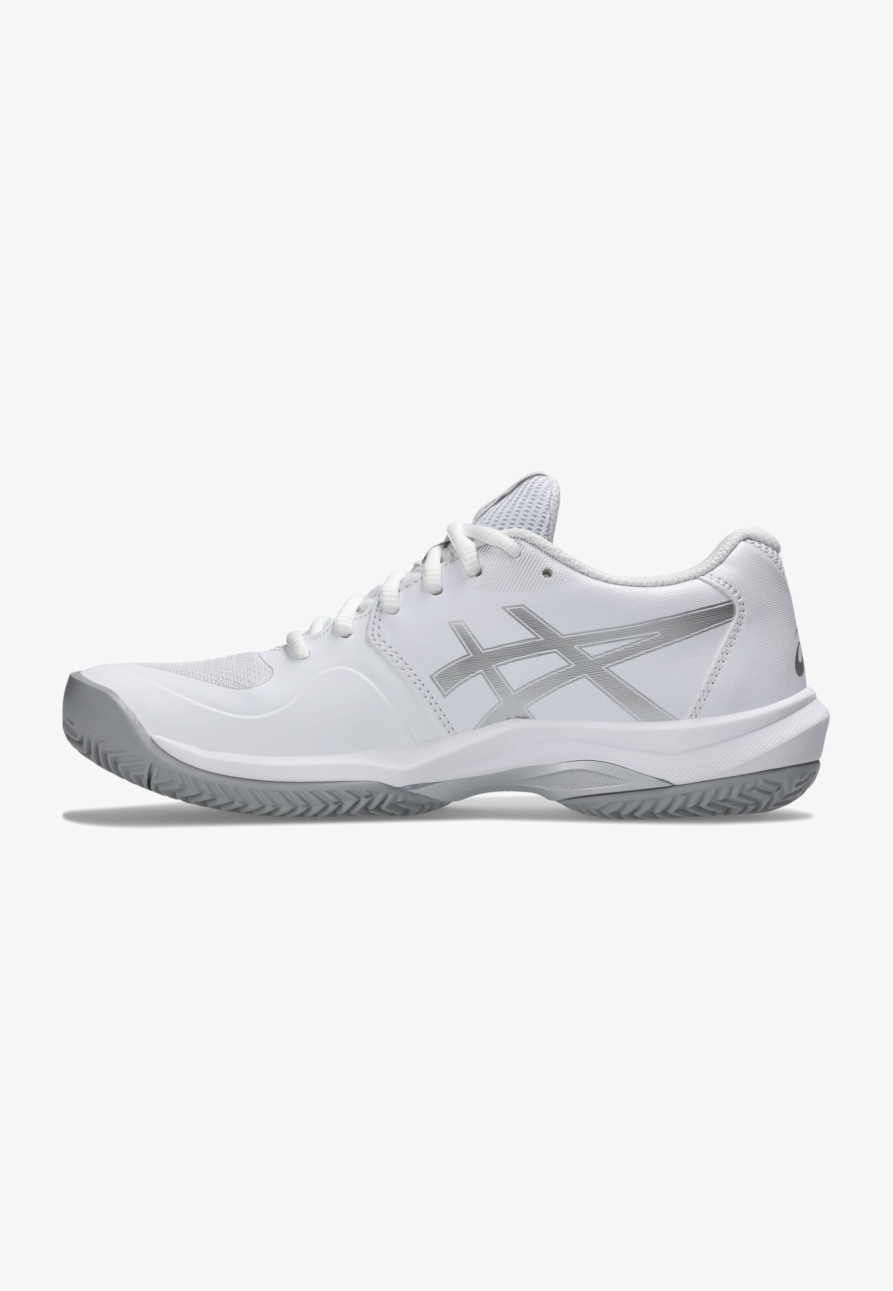 ASICS GAME FF CLAY - Tennisschoenen voor gravelbanen - wit puur zilver