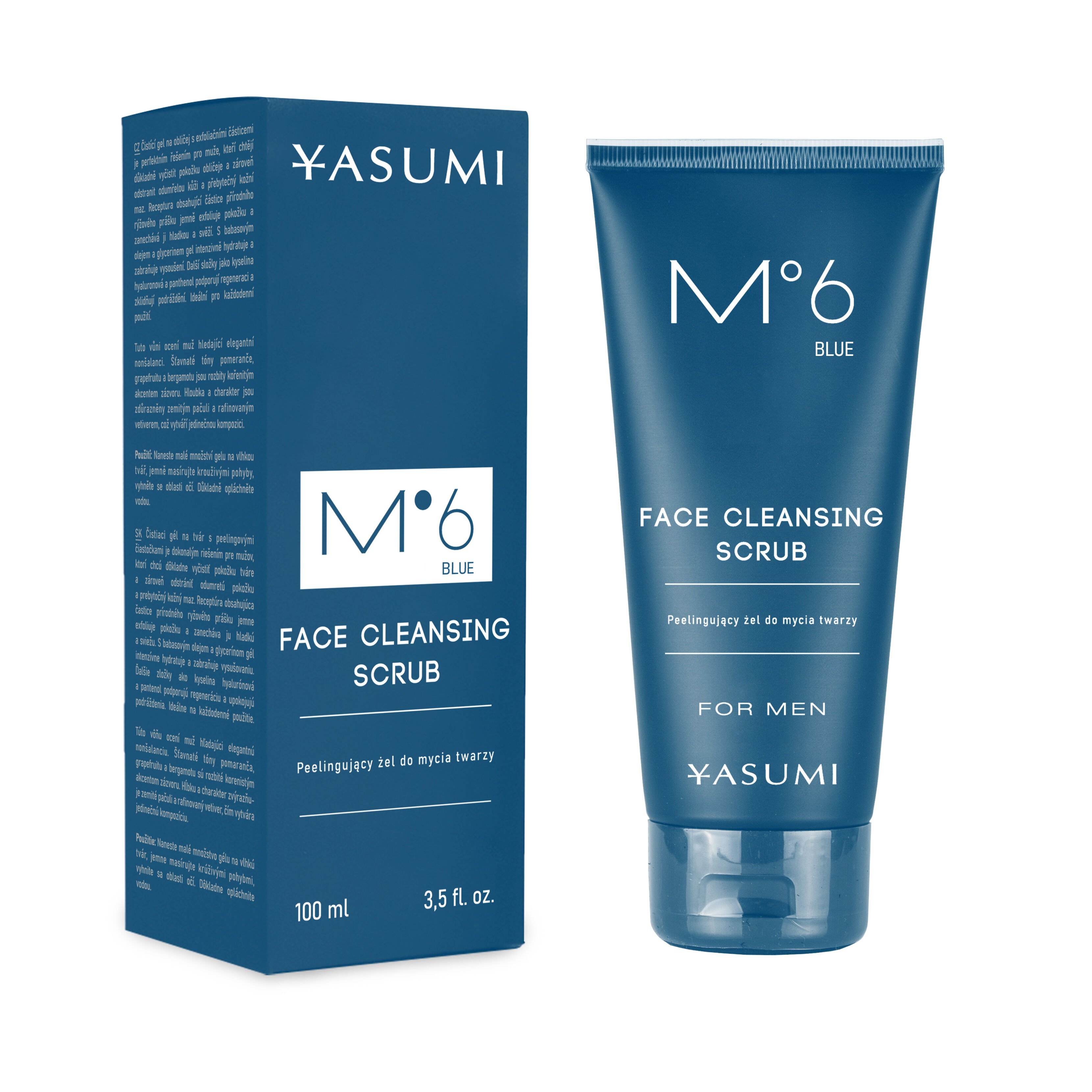 Yasumi Face Cleansing Scrub Blue