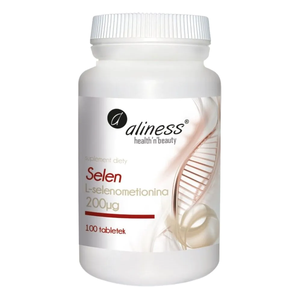 Aliness Selen L Selenometionina 200 Mcg Tabletki