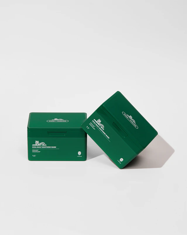 VT Cosmetics Cica Daily Soothing Mask Intenzivně hydratační pleťová maska se zklidňujícím účinkem