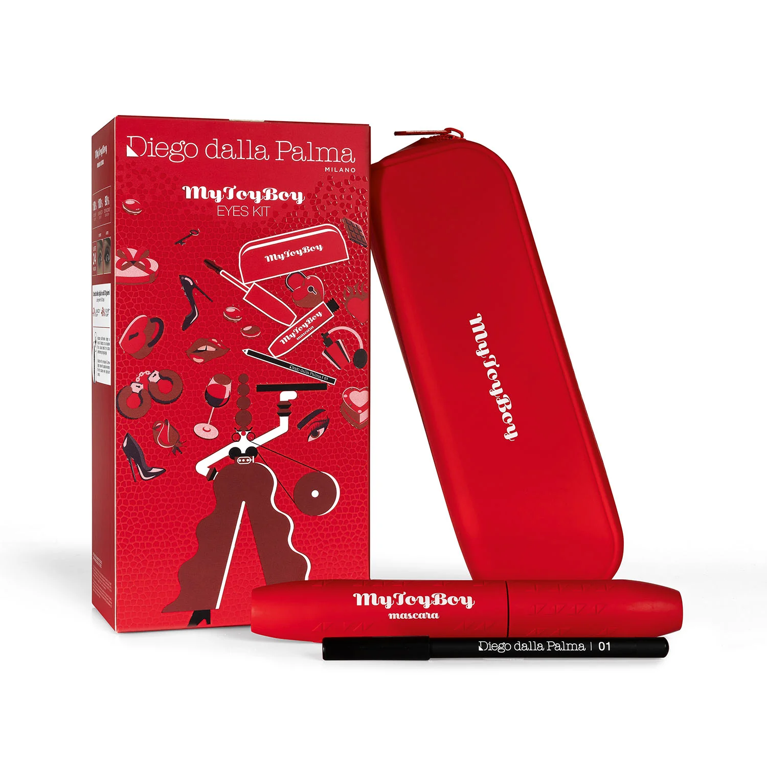 Occhi Kit Mytoyboy Mascara - Cofanetto Make Up, Mascara, Matita occhi