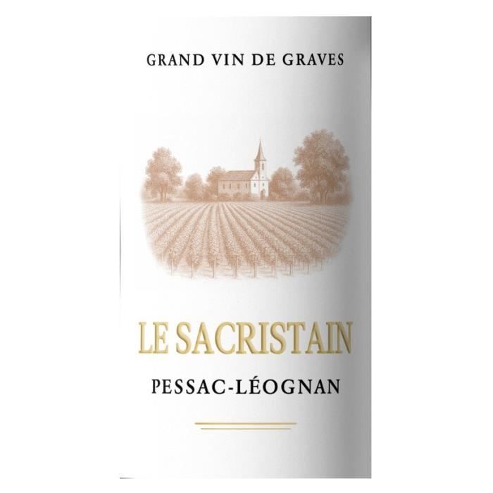 Le Sacristain 2021 Pessac-Léognan - Vino Tinto Burdeos
