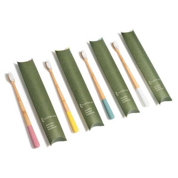Zubní kartáček Truthbrush Bamboo Sunrise x 1 roční zásoba