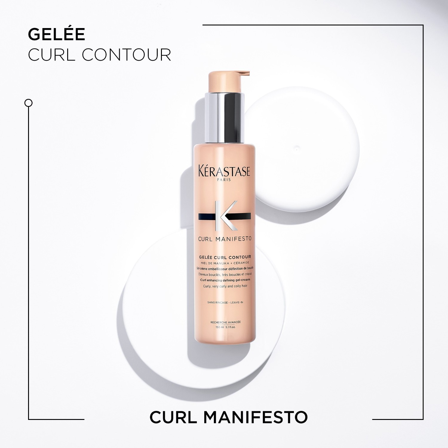 Krema za lase Kérastase Curl Manifesto Gelée Curl Contour - 150 ml