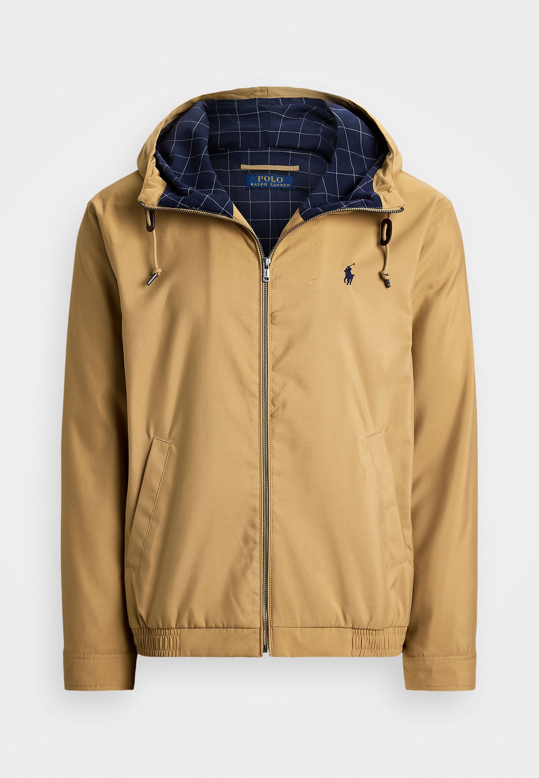 Polo Ralph Lauren twill jack met capuchon - windjack - camel