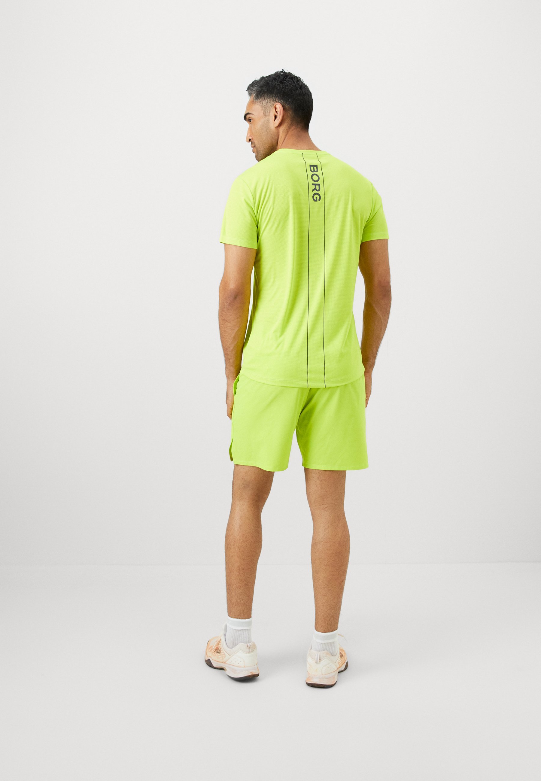 Björn Borg ACE RACQUET - Sportshorts - Säuregrün