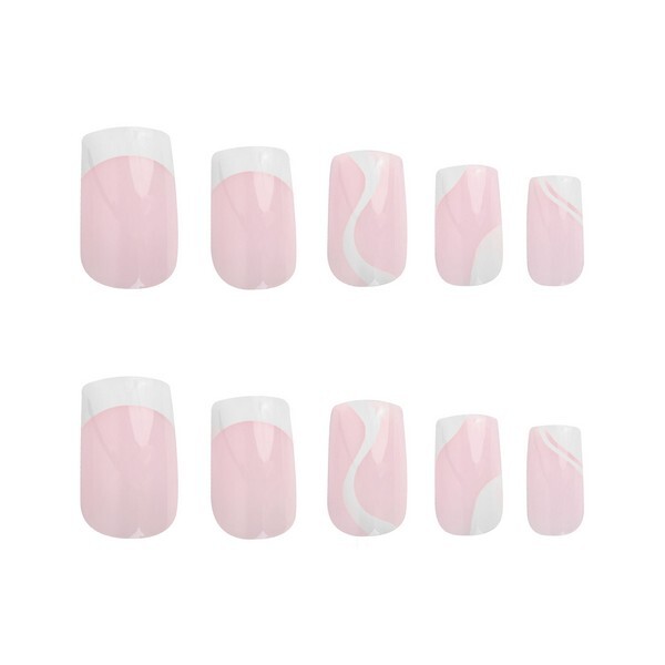Invogue French Dream vierkante nagels (24 stuks)
