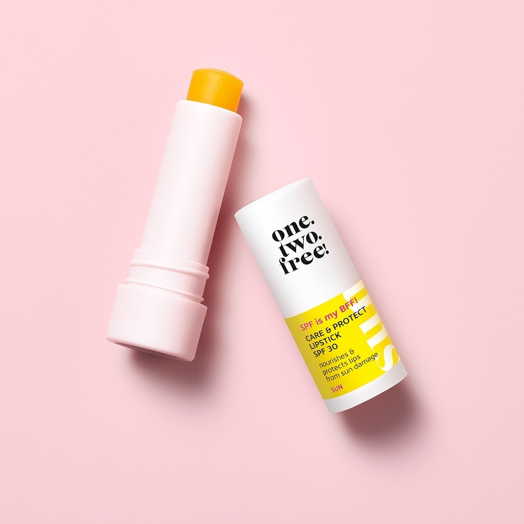 one.two.free! Lippenbalsam Pflege & Schutz Lippenstift LSF 30 – 4,3 g