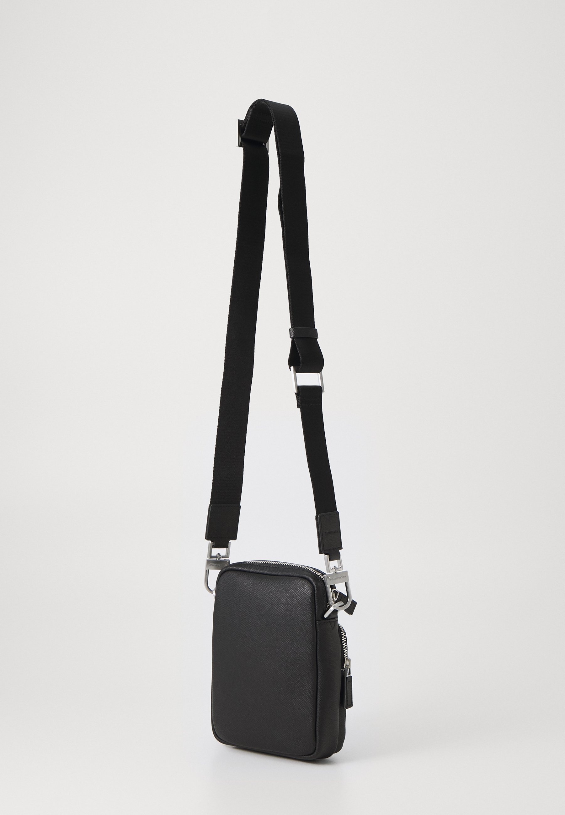 KARL LAGERFELD K/MONOGRAM CROSSBODY - Crossbodytas - zwart