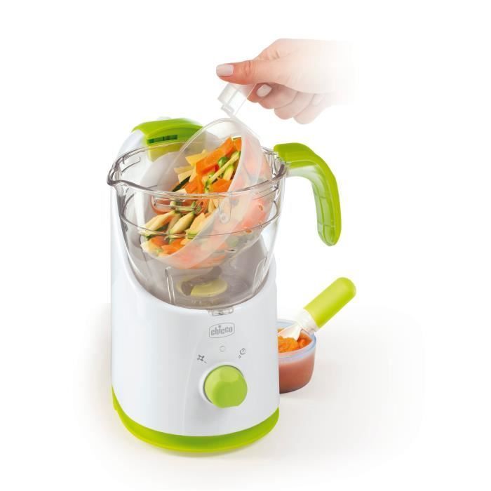 Chicco Robot Cuiseur Vapeur Mixeur Easy Meal