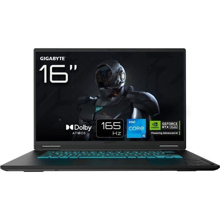 Notebook gamer GIGABYTE GAMING A16 CVHI3FR894SH - 16'' FHD+ - RTX5060 - INTEL Core i7-13620HX - 16GB - SSD de 1TB - Windows 11 FAMILY