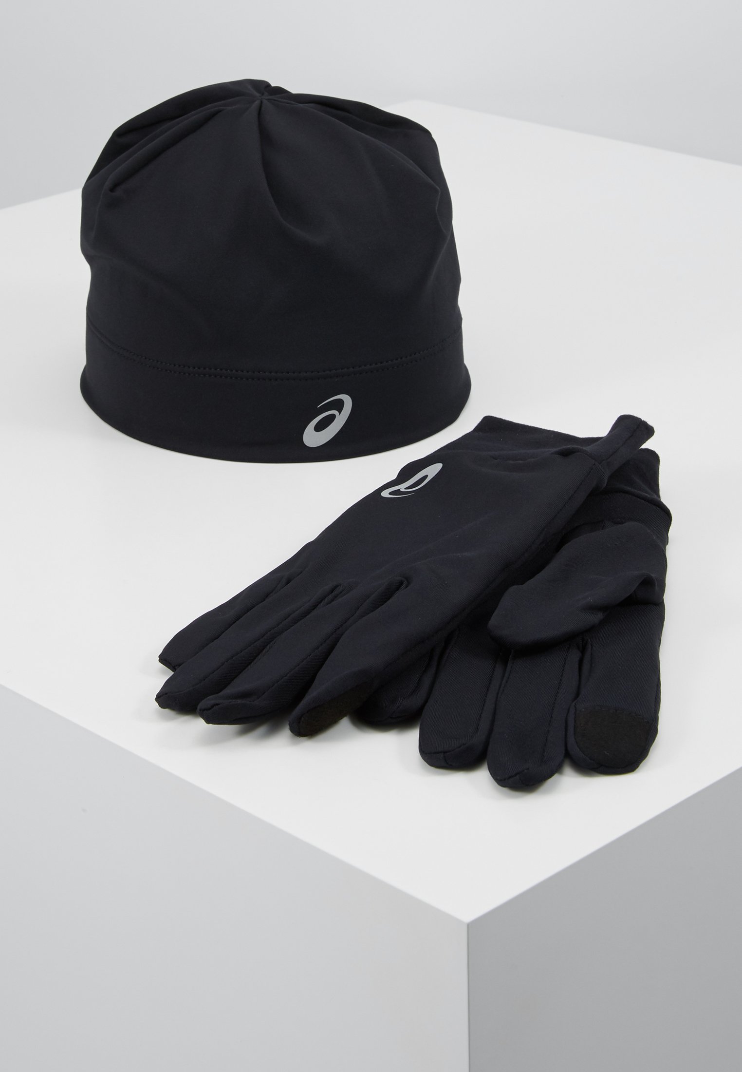 ASICS RUNNING PACK SET UNISEX - Handschoenen - Performance zwart
