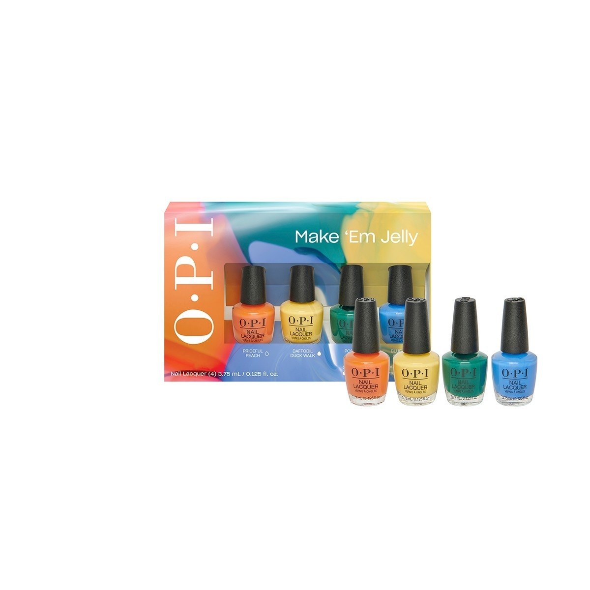OPI Nagellack Make 'Em Jelly Mini 4er-Pack - 1 kus