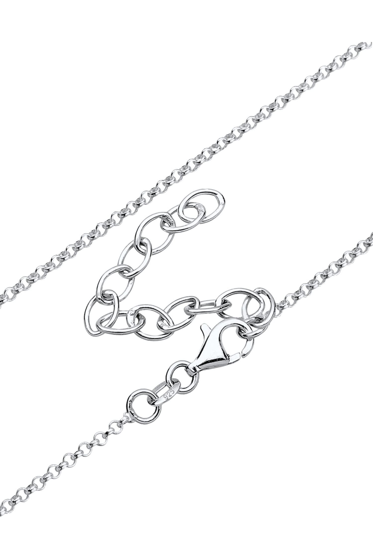 Elli Femmes Hamsa Evil Eye avec cristaux en argent sterling 925 plaqué or