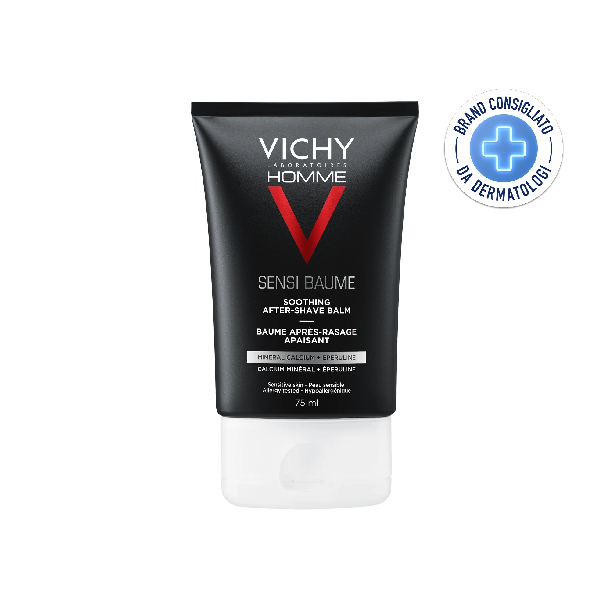 Vichy Homme Sensi-Baum Mineral Ca 75 ml Bálsamo pós-barba calmante