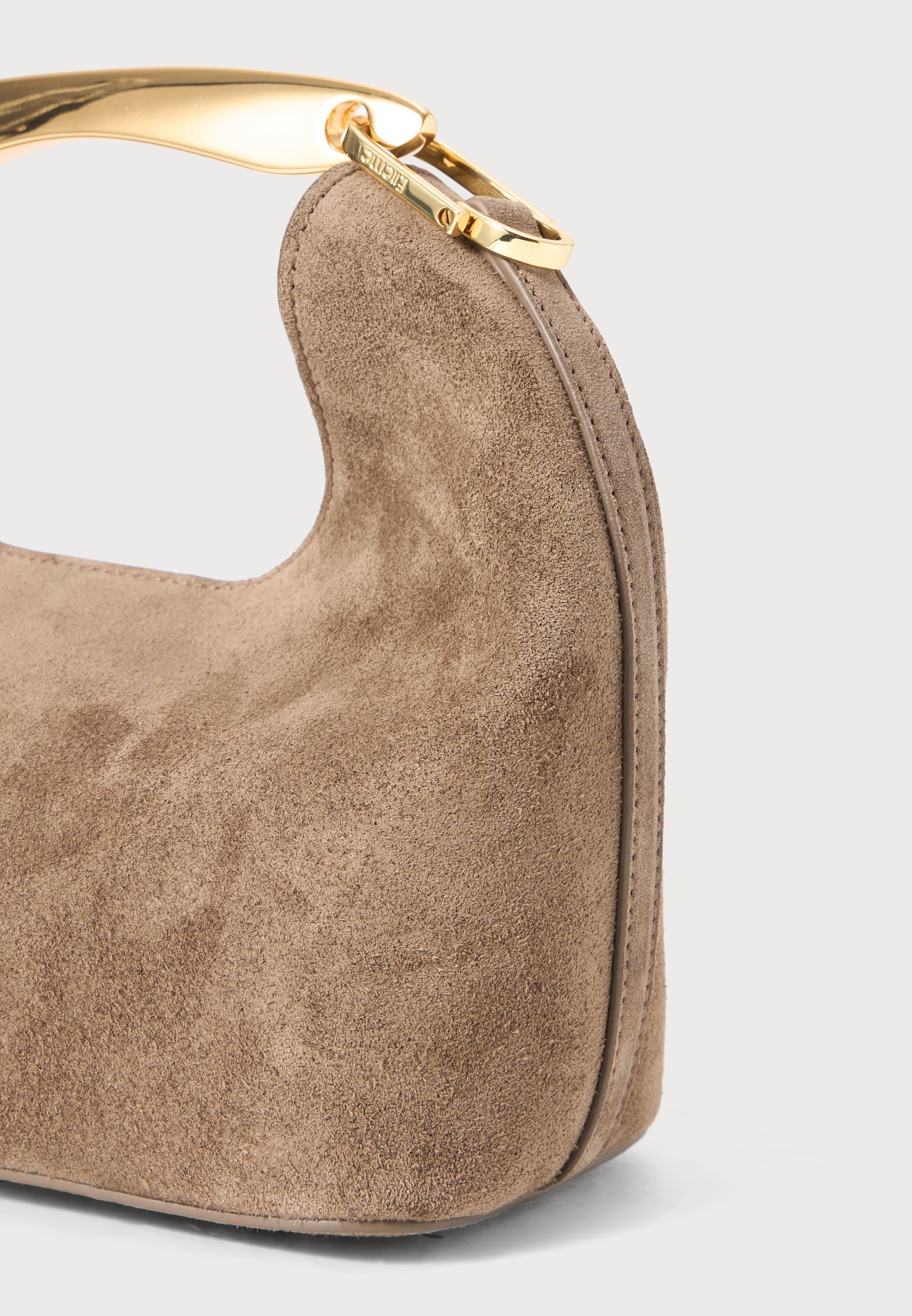 Elleme SMALL BOOMERANG - Sac bandoulière - taupe