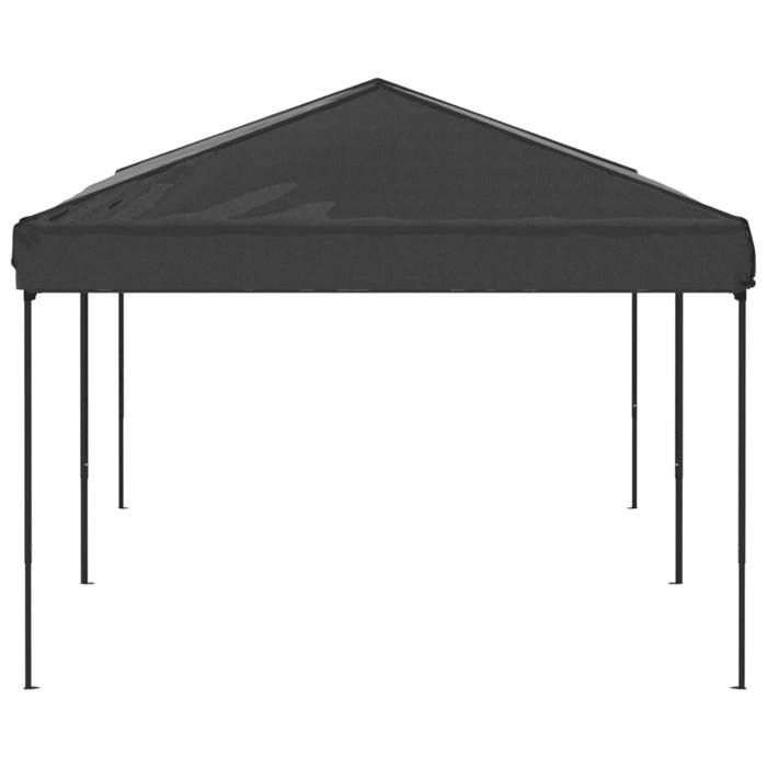 Tonnelle Pergola imperméable - Magnifique/Tente de réception pliable Anthracite 3x6 m Economique78766692
