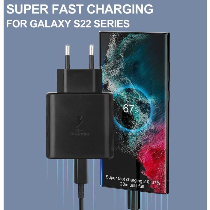 Chargeur USB C 45W - Charge Rapide - Power Delivery 3.0 - Compatible Galaxy S23/S24