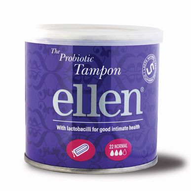 Tampones probióticos Ellen EcoNormal, 22 unidades