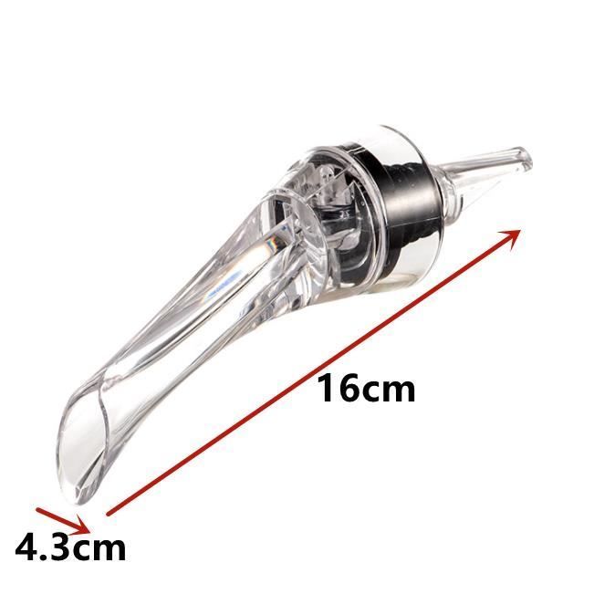 Aérateur de vin - Accessoire de Vin Rouge - Anti-Goutte - Design Contemporain - Sans BPA - 1 Pièce