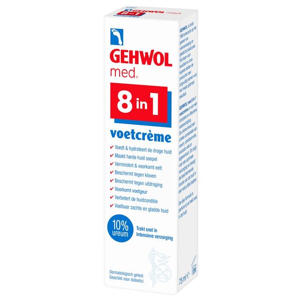 Κρέμα ποδιών Gehwol 8 σε 1<br>75ml