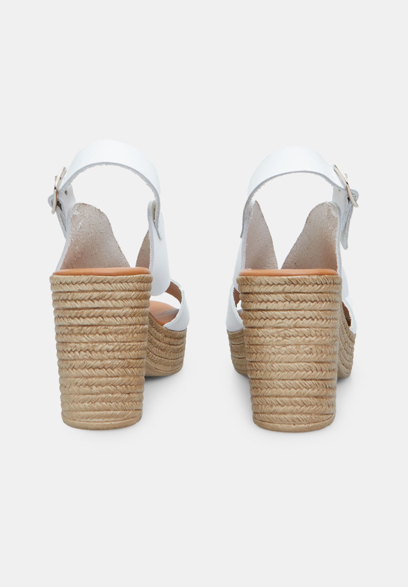 Sandali con tacco alto Bata - bianco