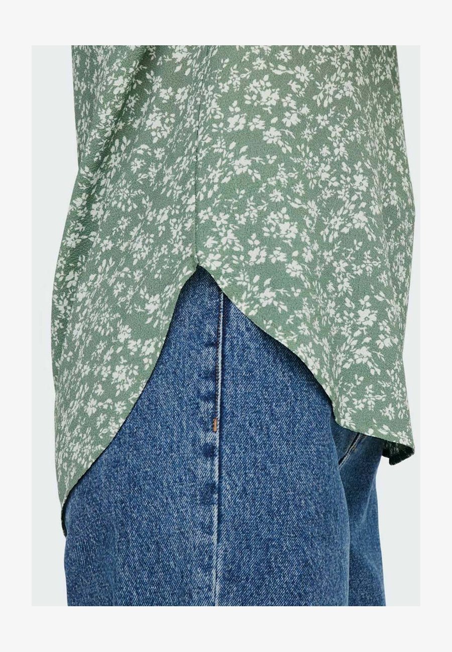 ONLY ONLVIC - Camicetta - verde bianco