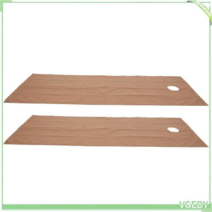 Fafeicy Feuille de table de massage 2pcs Drap de Lit de Salon de Beauté Feuille de Couverture de Table electromenager Café profond