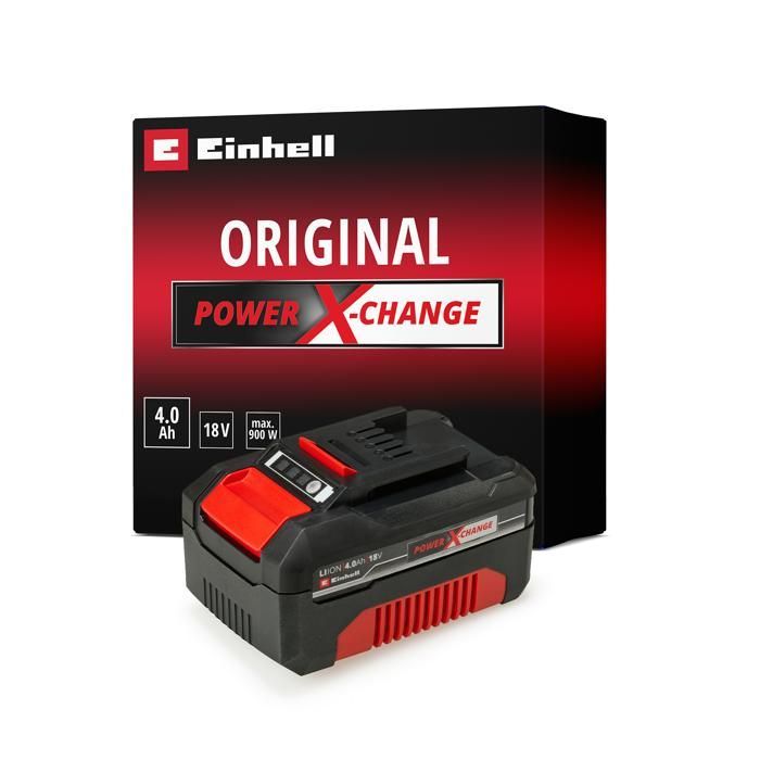 Einhell Battery 4.0 Ah PXC (18V, Li-Ion, Charge level indicator)
